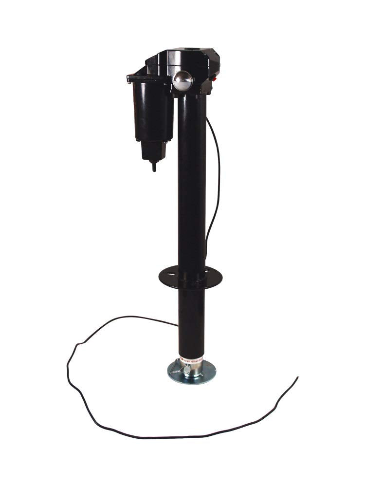 Electric Tongue Jack with LED Work Light and Ground Wiring T32392