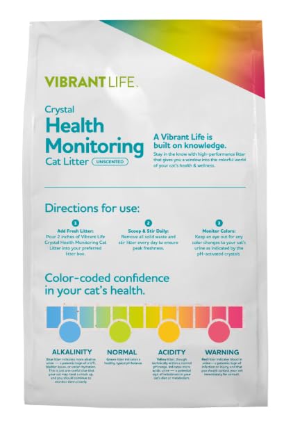 Unscented Color-Changing 8 Lb Cat Litter 2 Pack P826
