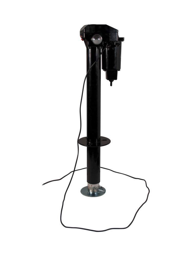 Electric Tongue Jack with LED Work Light and Ground Wiring T32392