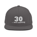 30th Birthday Snapback Hat J75739