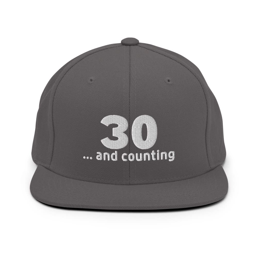 30th Birthday Snapback Hat J75739
