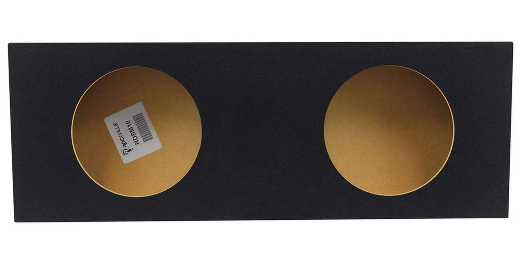 10" Shallow Mount Sealed Car Subwoofer Enclosure X817
