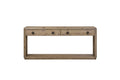 Oak Console Table with Drawers and Storage G57429