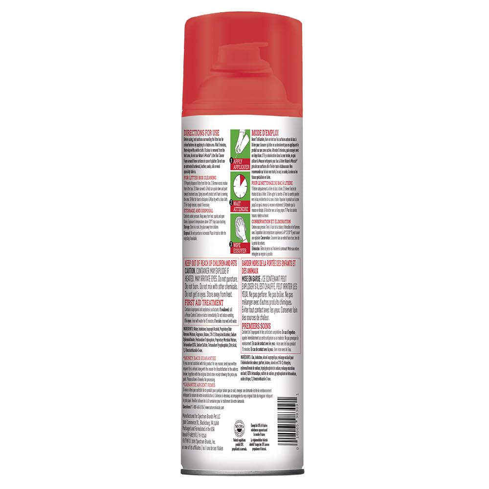 Cat Litter Box Cleaner Foam 17.5 oz 4 Pack R49702
