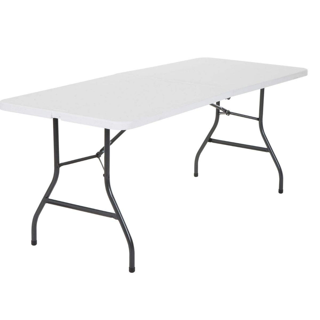 6 Foot Folding Table White G8820