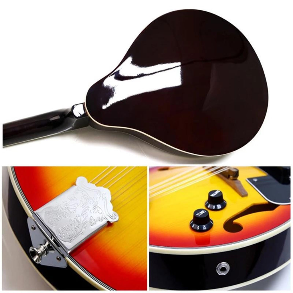 Electric Mandolin Spruce 8 Strings Sunburst M51216