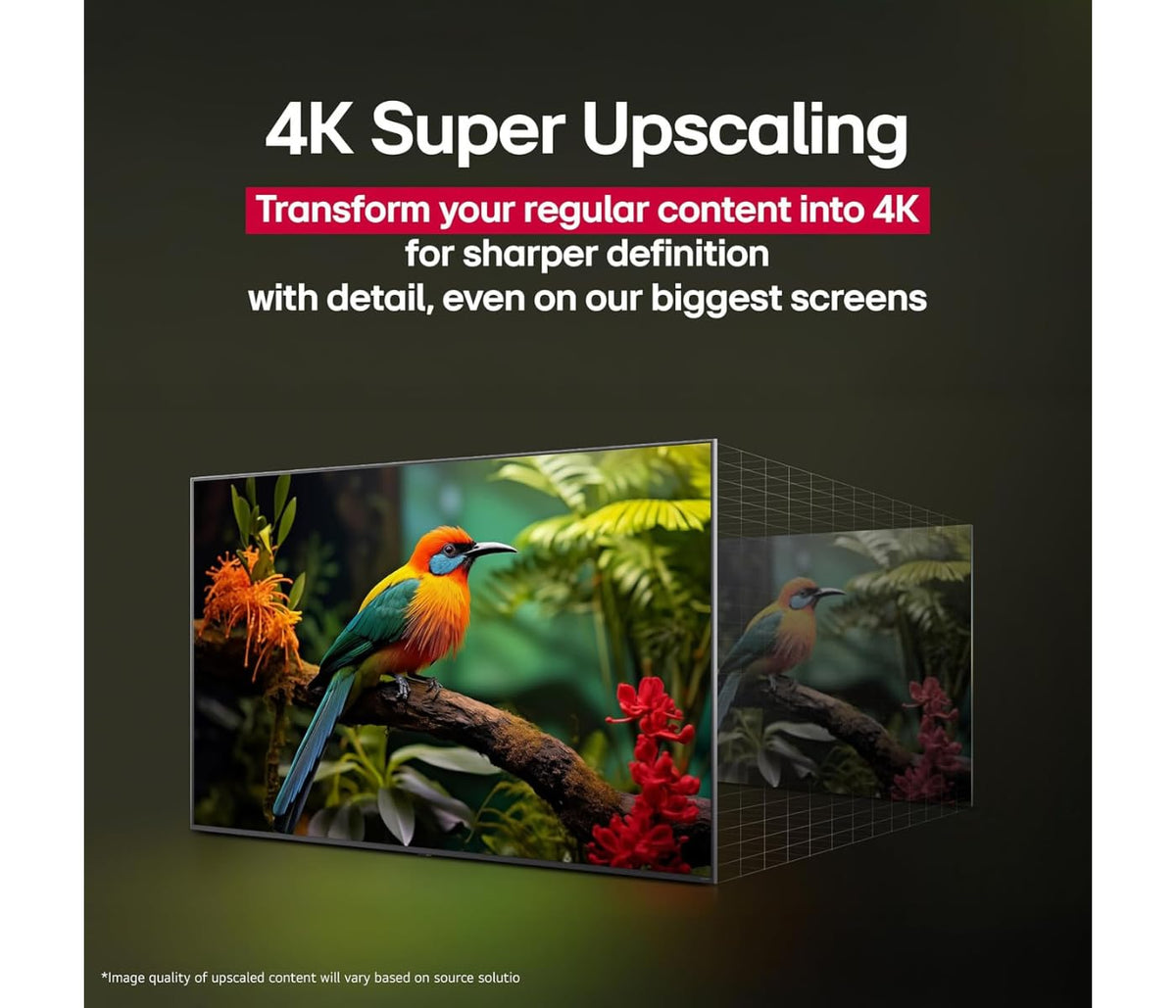 55" 4K LED Smart TV with Wall Mount U555