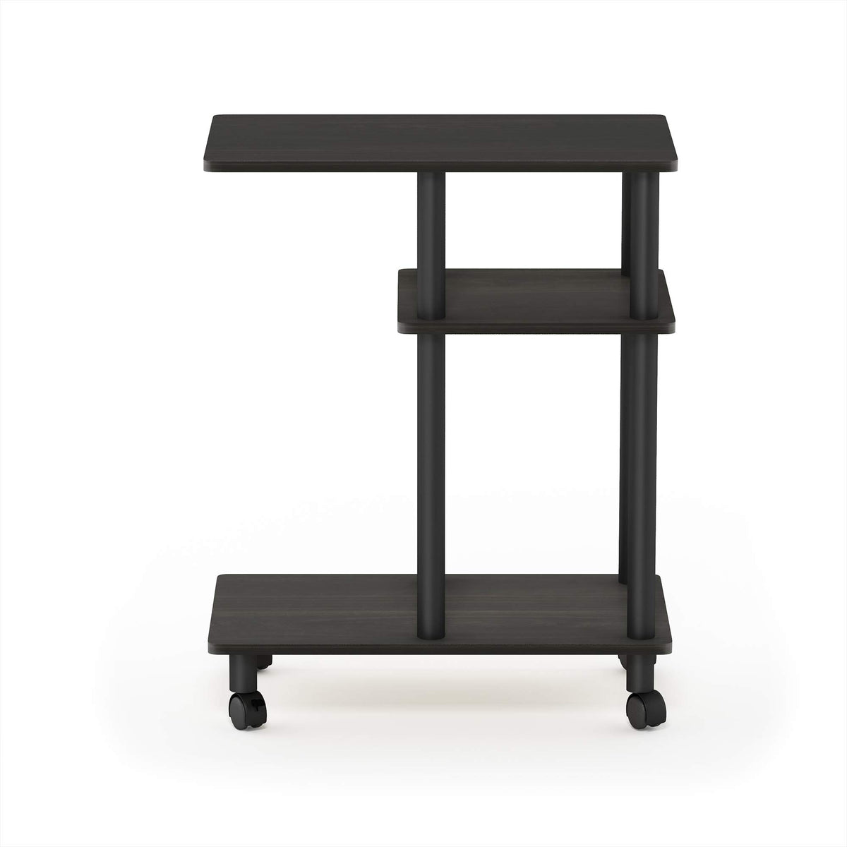 C Shaped Side Table with Casters E862