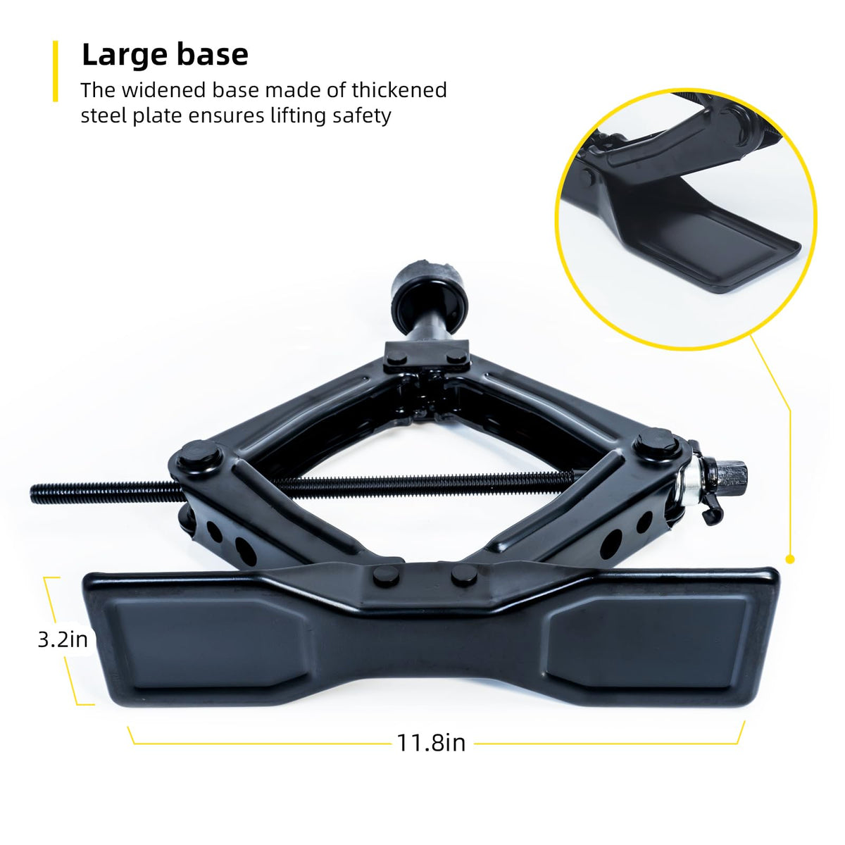 1.8 Ton Scissor Jack Kit A76068
