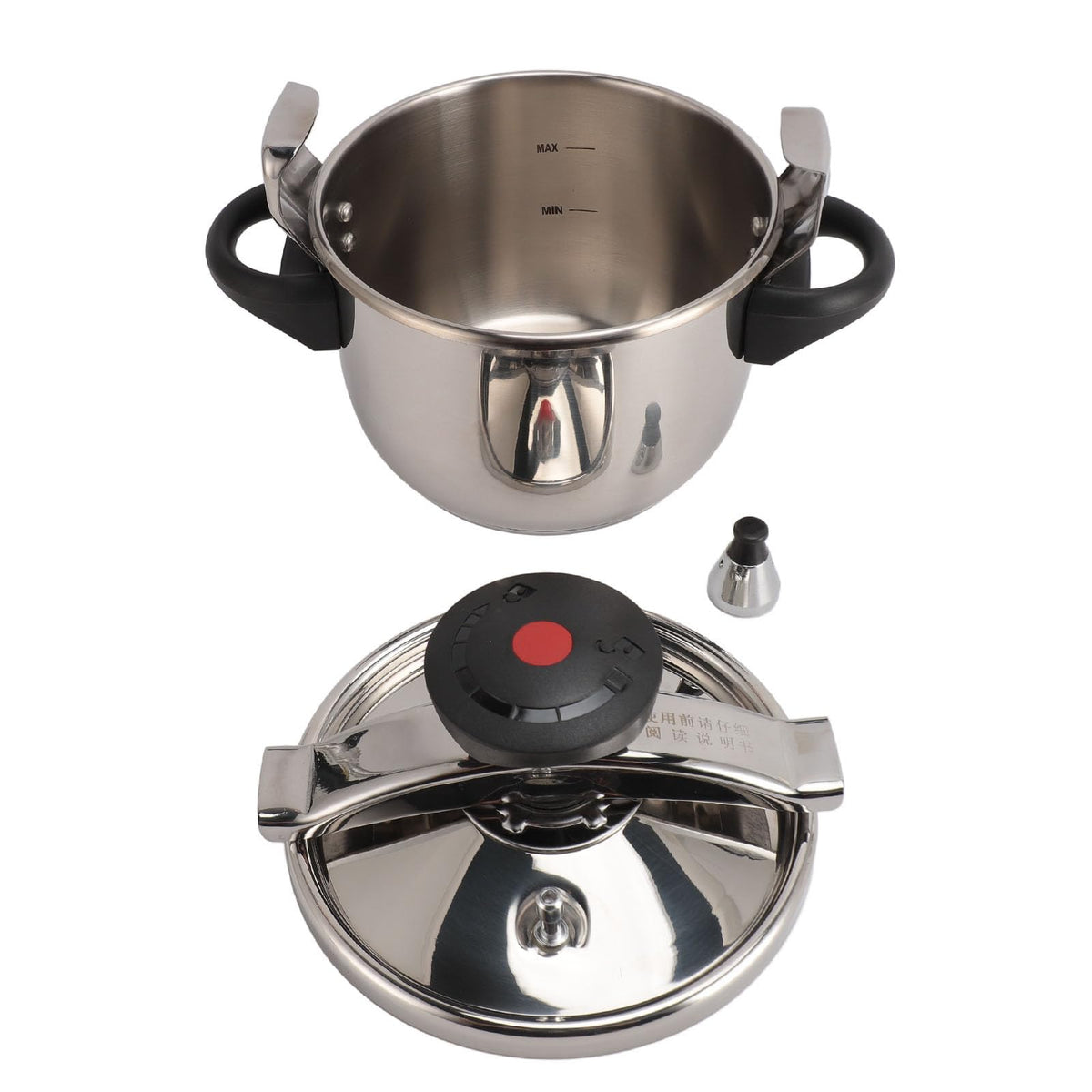 3L Stainless Steel Stove Top Pressure Cooker A949625