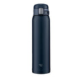 Stainless Steel Water Bottle 600ml Navy M707644
