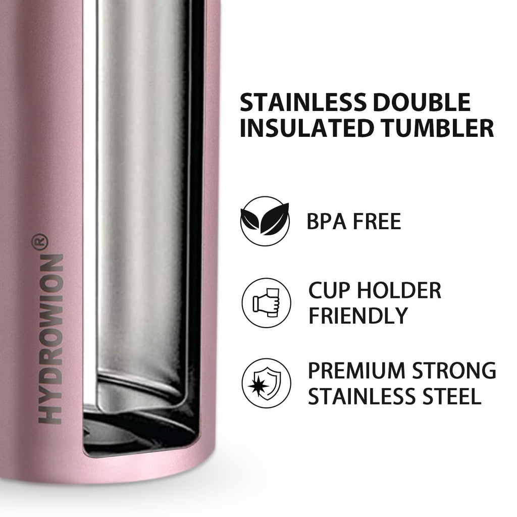 20 oz Insulated Tumbler with Straw Lid H60605