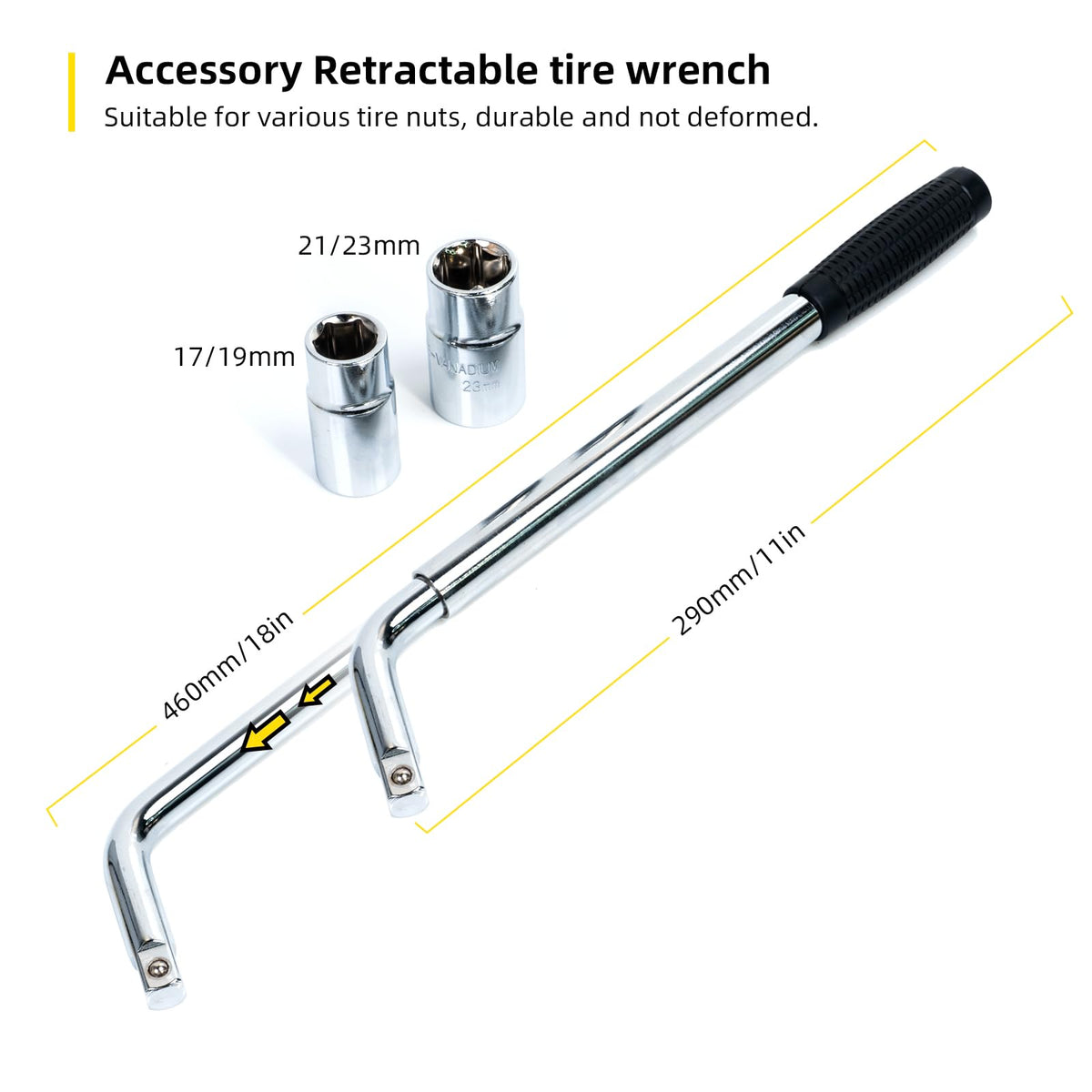 1.8 Ton Scissor Jack Kit A76068
