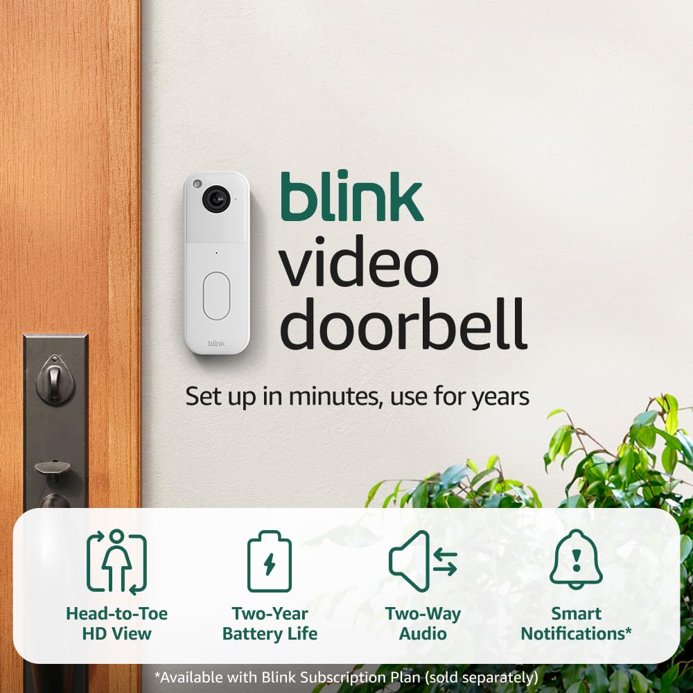 Blink Video Doorbell Add-On White E3887