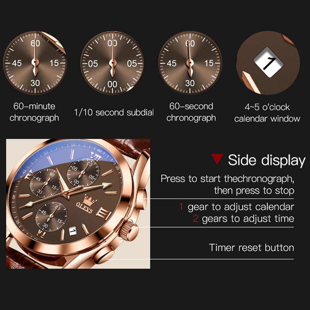 Leather Dress Watches F523105
