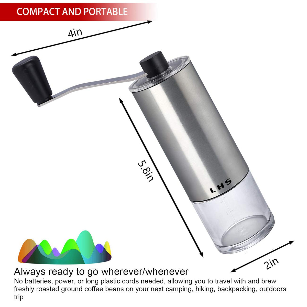 Coffee Grinder Stainless Steel Ceramic Conical Burr R225