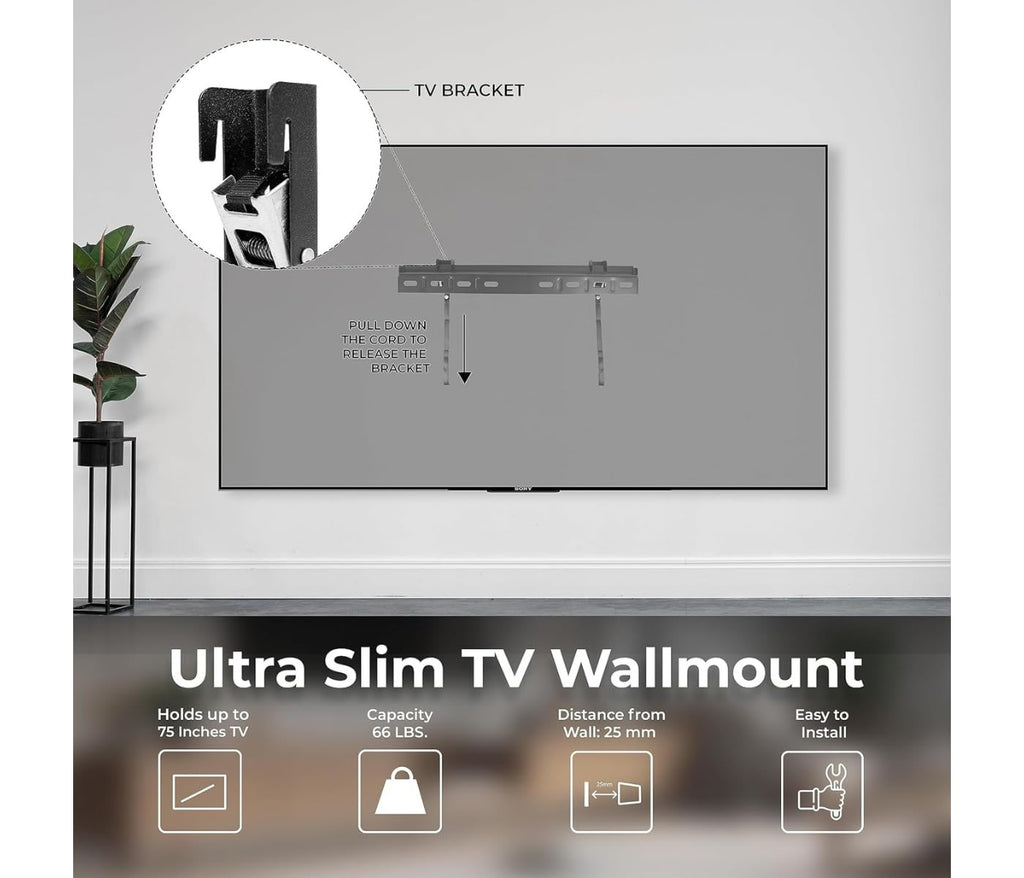 55" 4K LED Smart TV with Wall Mount U555