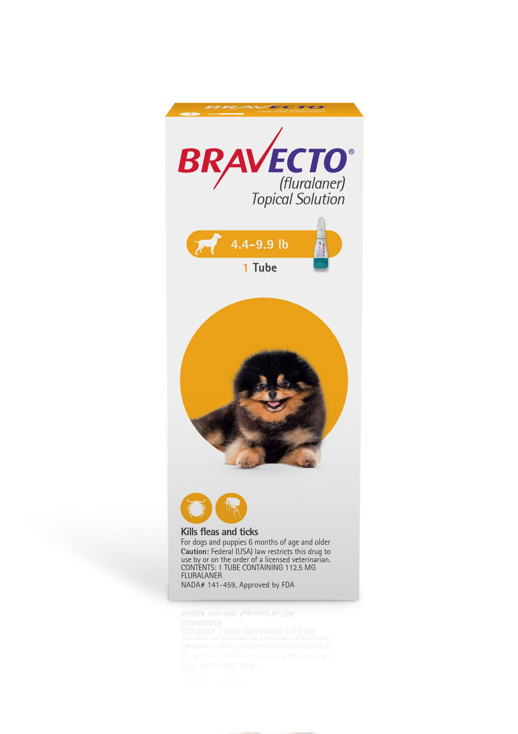 Flea & Tick Topical Solution for Dogs 12 Week Supply W894
