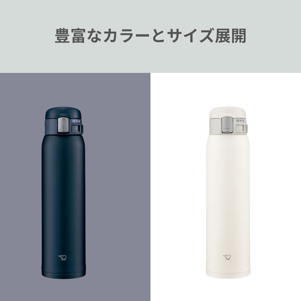 Stainless Steel Water Bottle 600ml Navy M707644