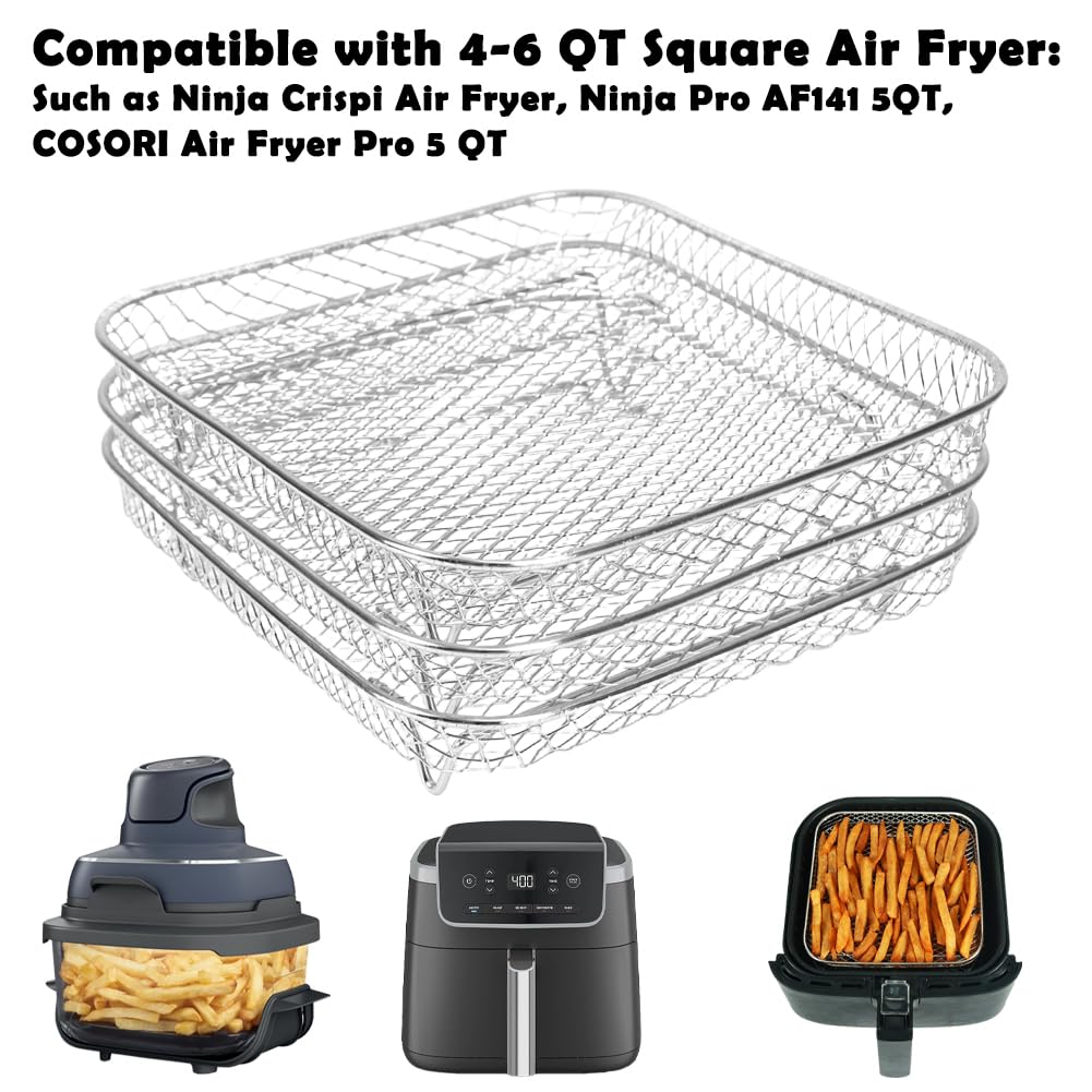 7 inch Square Air Fryer Rack E322957