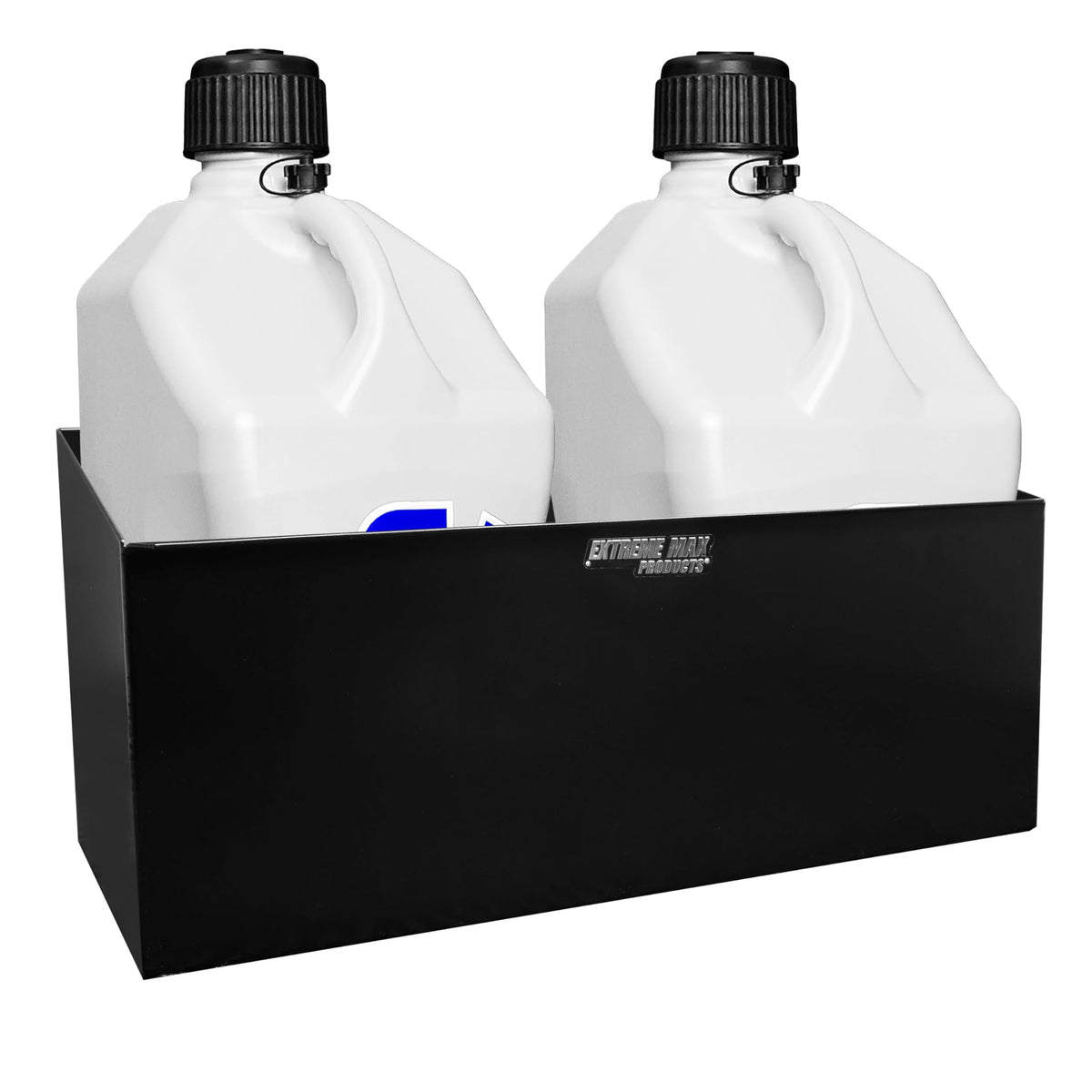 Aluminum Dual Fuel Jug Holder for Two 5 Gallon Containers G419212