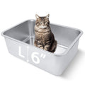 Stainless Steel Cat Litter Box D502