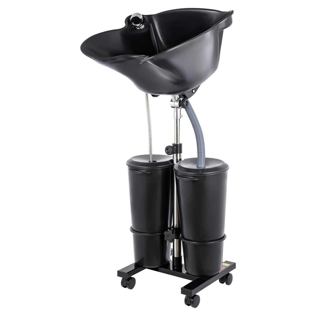 Portable Shampoo Bowl with Electric Pump and 4 Wheels A552