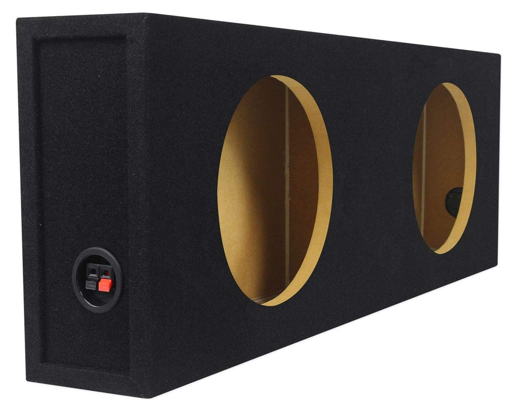 10" Shallow Mount Sealed Car Subwoofer Enclosure X817