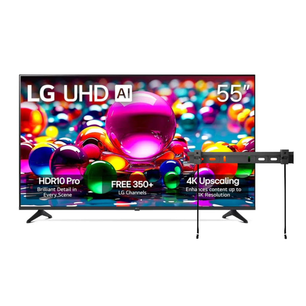 55" 4K LED Smart TV with Wall Mount U555