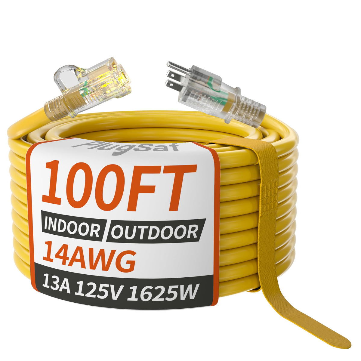 14/3 AWG 100 FT Heavy Duty Extension Cord F64251
