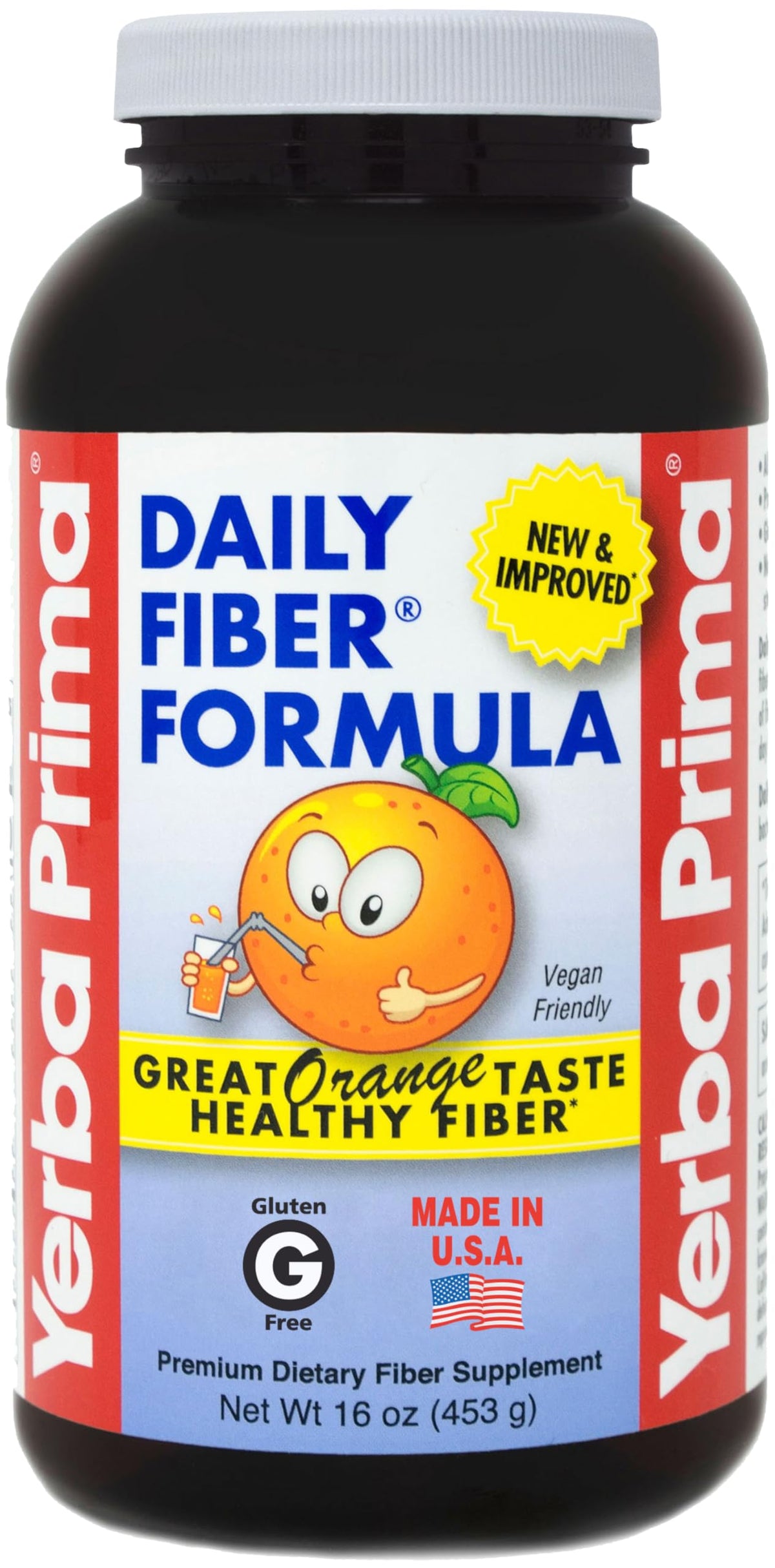 Orange Daily Fiber Formula 1 pound Gluten Free G835265