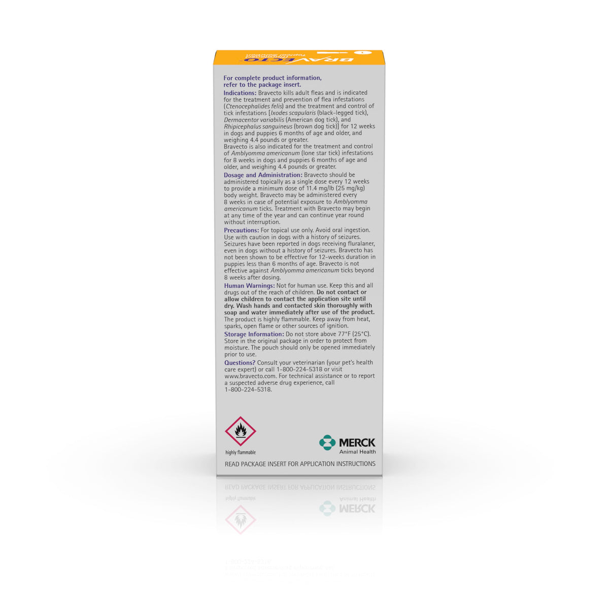 Flea & Tick Topical Solution for Dogs 12 Week Supply W894