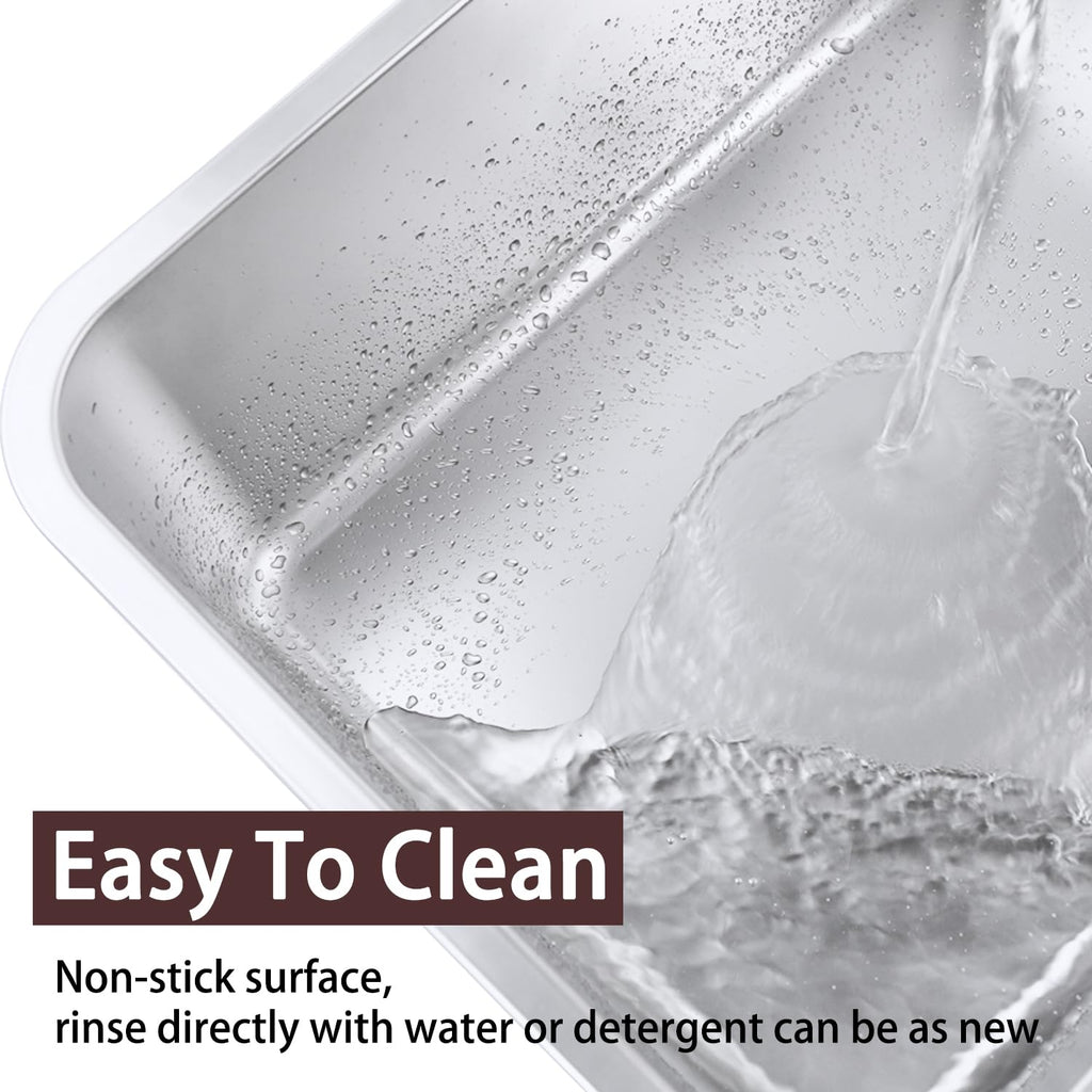 Stainless Steel Cat Litter Box D502