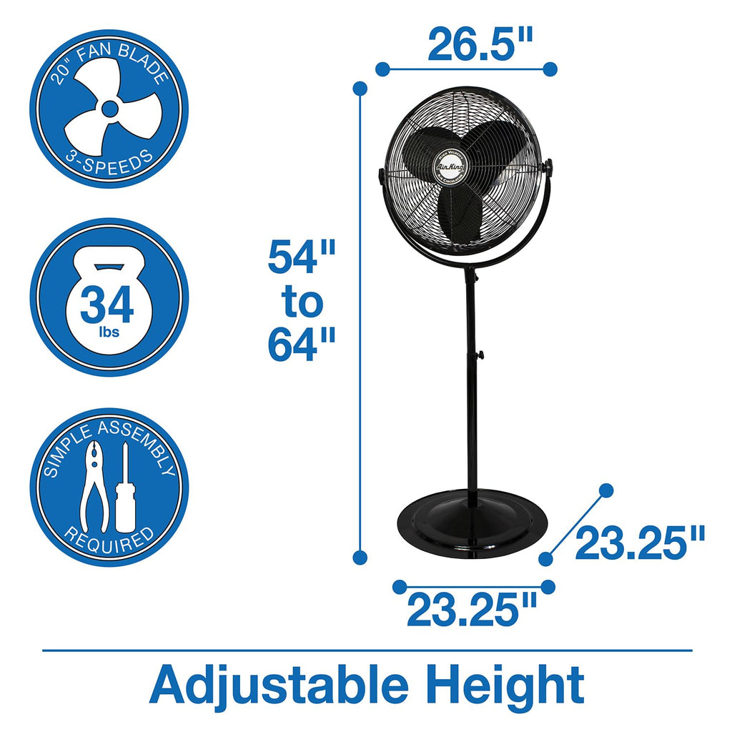 20-Inch Pedestal Fan I9197