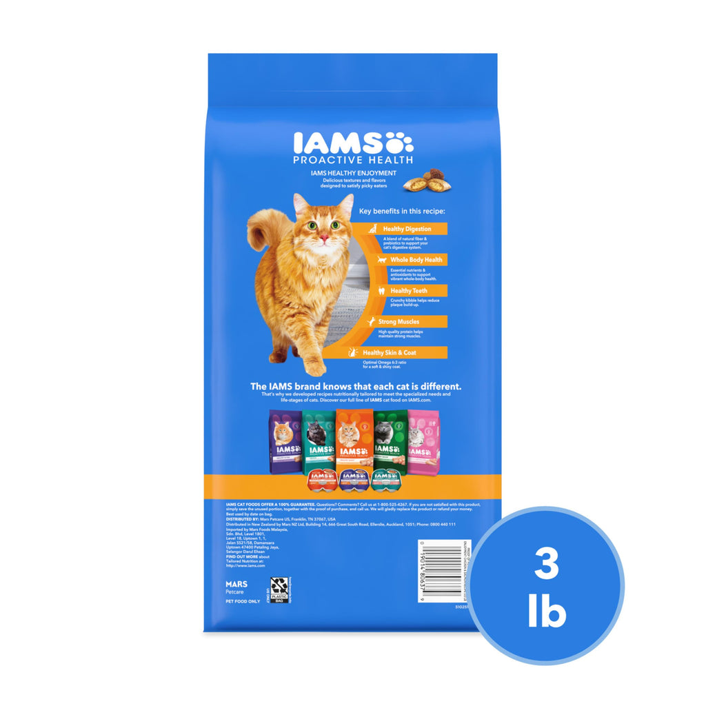 Dry Cat Food Chicken & Salmon Recipe 3 lb R452