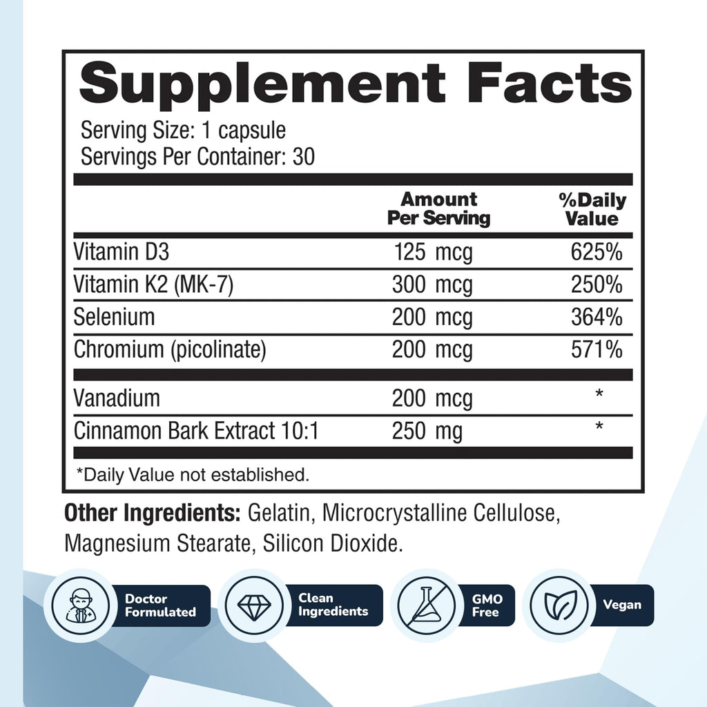 Cinnamon Supplements with 10:1 Extract K2684