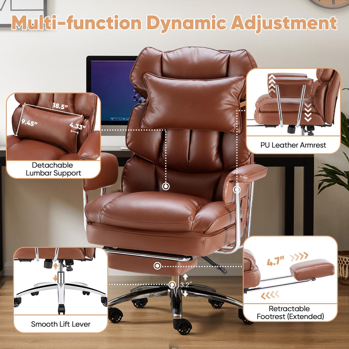 Executive Ergonomic Office Chair E9336