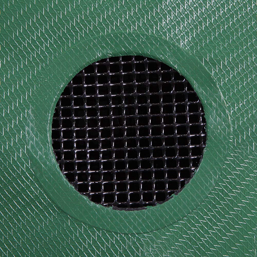 Collapsible 50 Gallon Green Rain Barrel Q907778