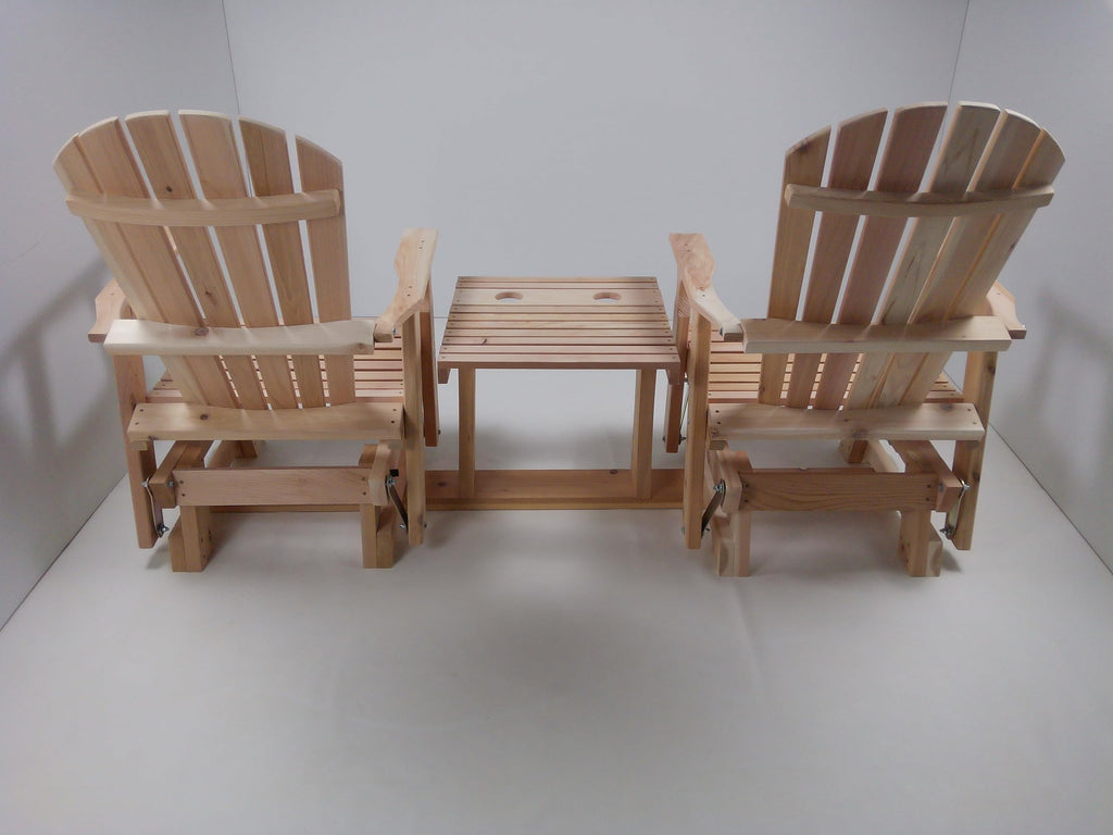 6 Foot Natural Cedar Settee Glider N11473