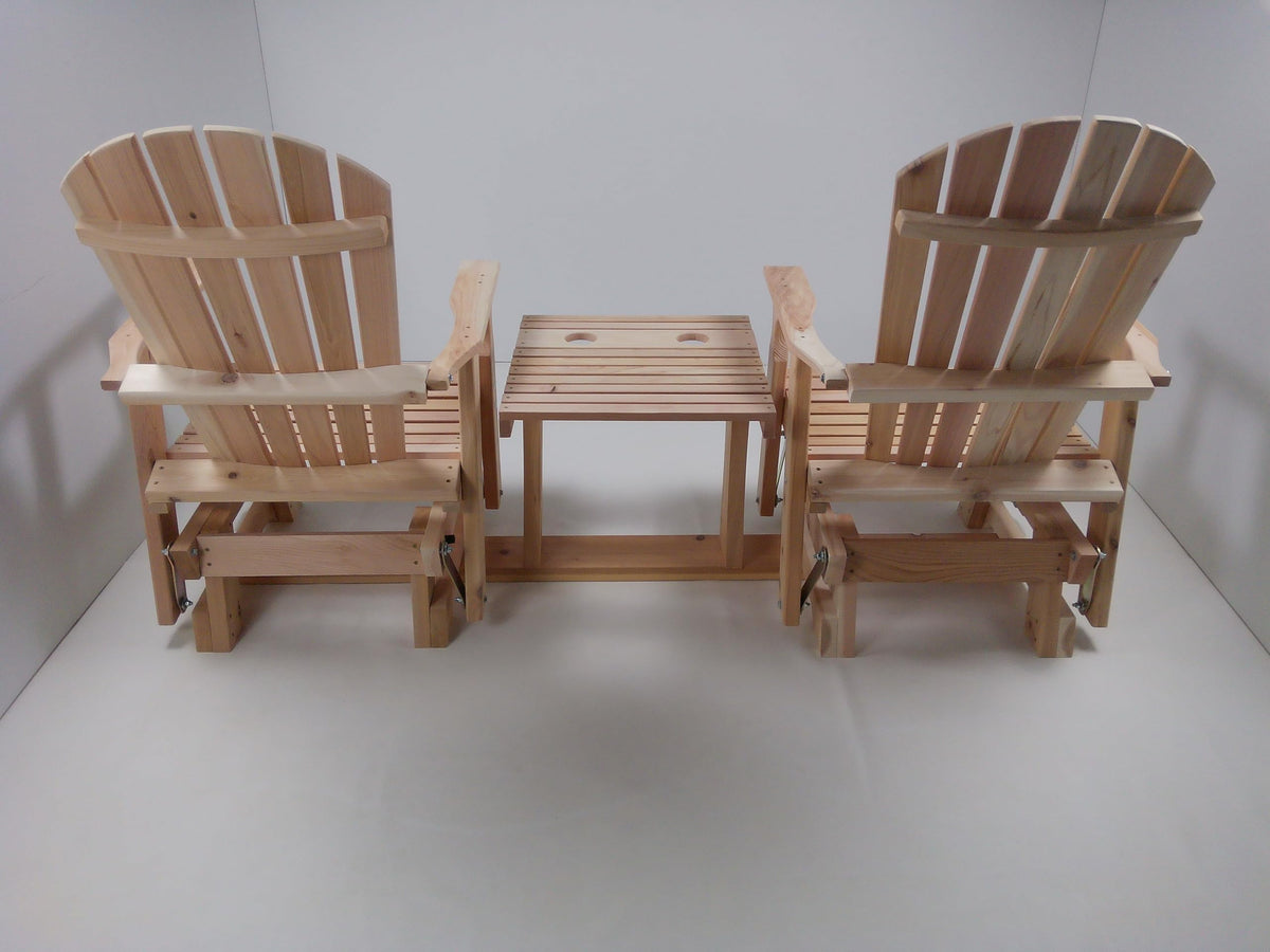 6 Foot Natural Cedar Settee Glider N11473