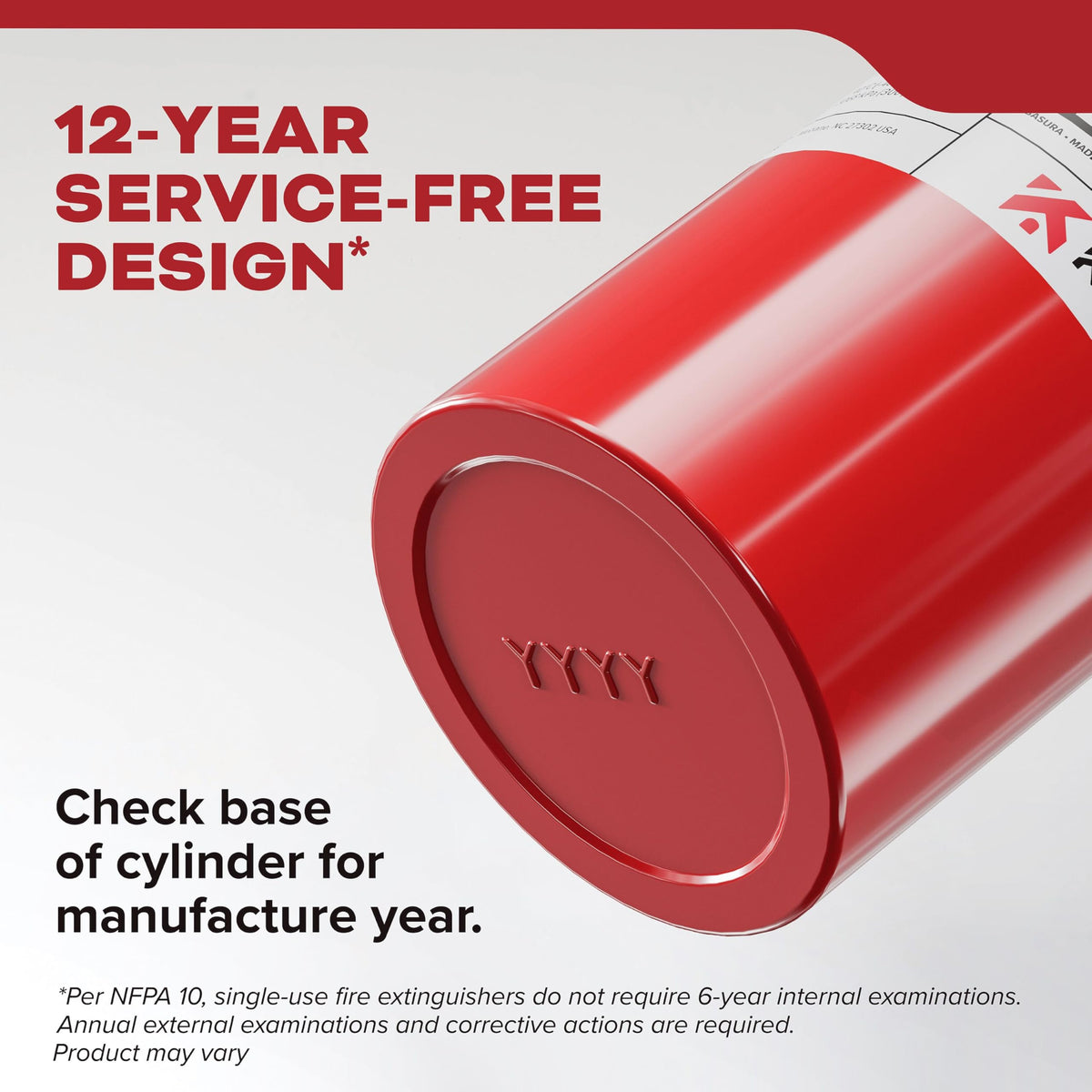 Fire Extinguisher 1-A:10-B:C 1 Pack N981054