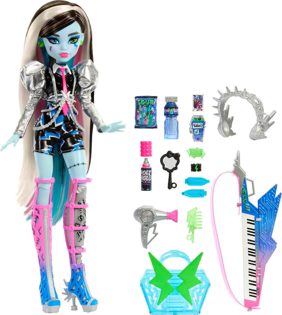 Monster High Doll with Instrument & Accessories L72363