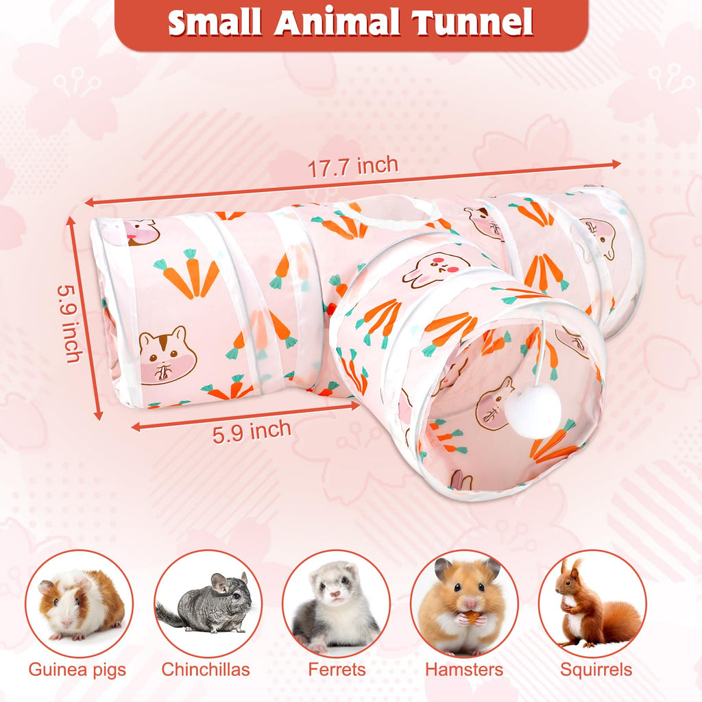 Collapsible 3 Way Bunny Tunnels & Tubes R87234