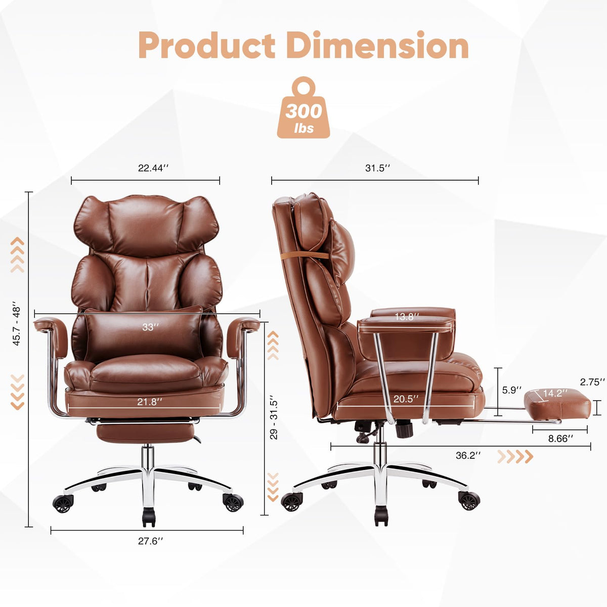Executive Ergonomic Office Chair E9336