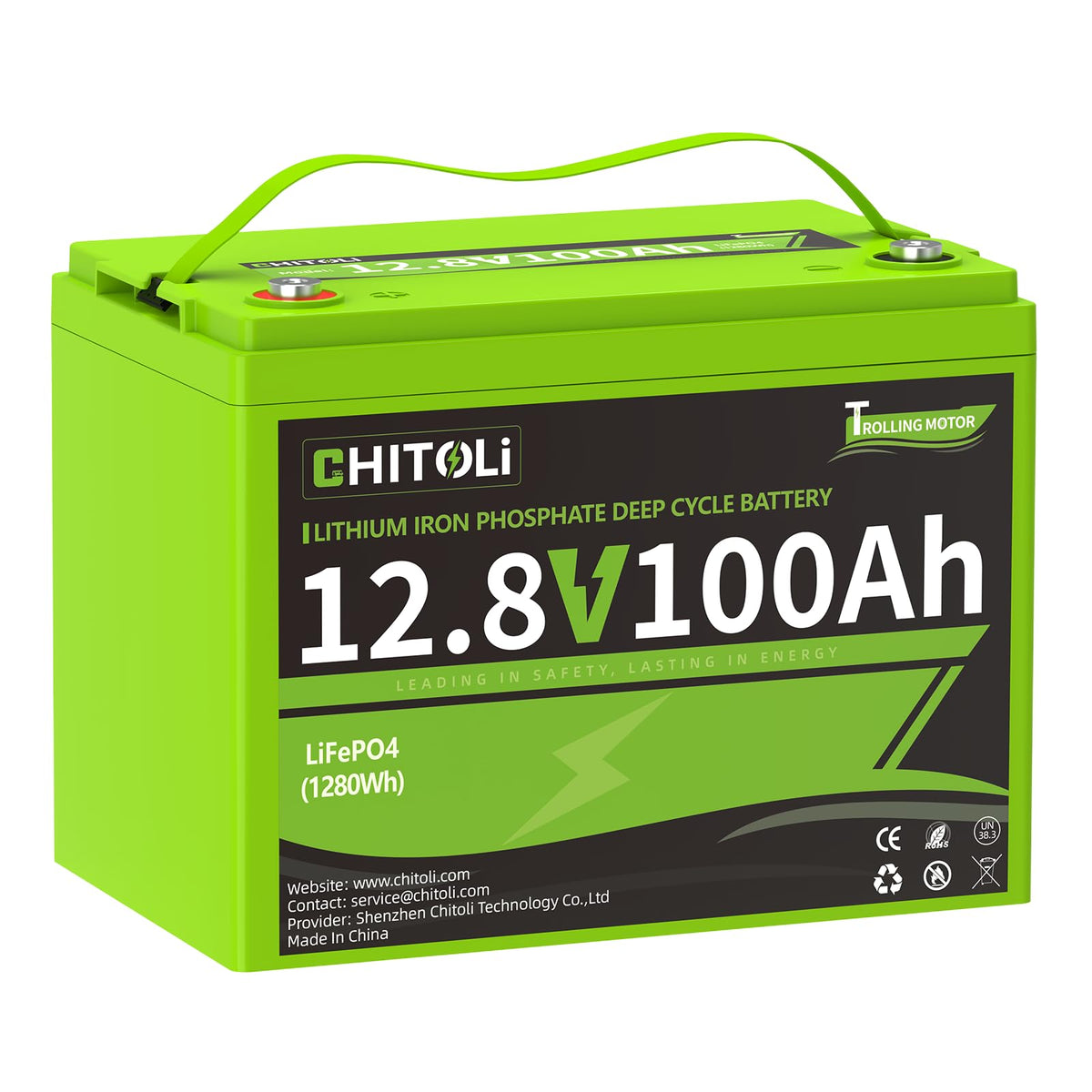 12V 100Ah LiFePO4 Battery with 100A BMS Y7581