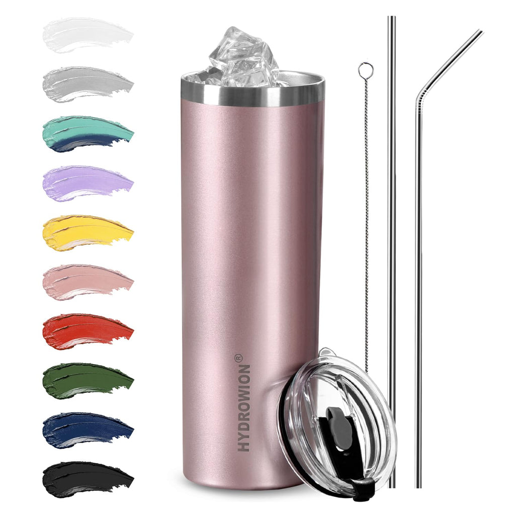 20 oz Insulated Tumbler with Straw Lid H60605