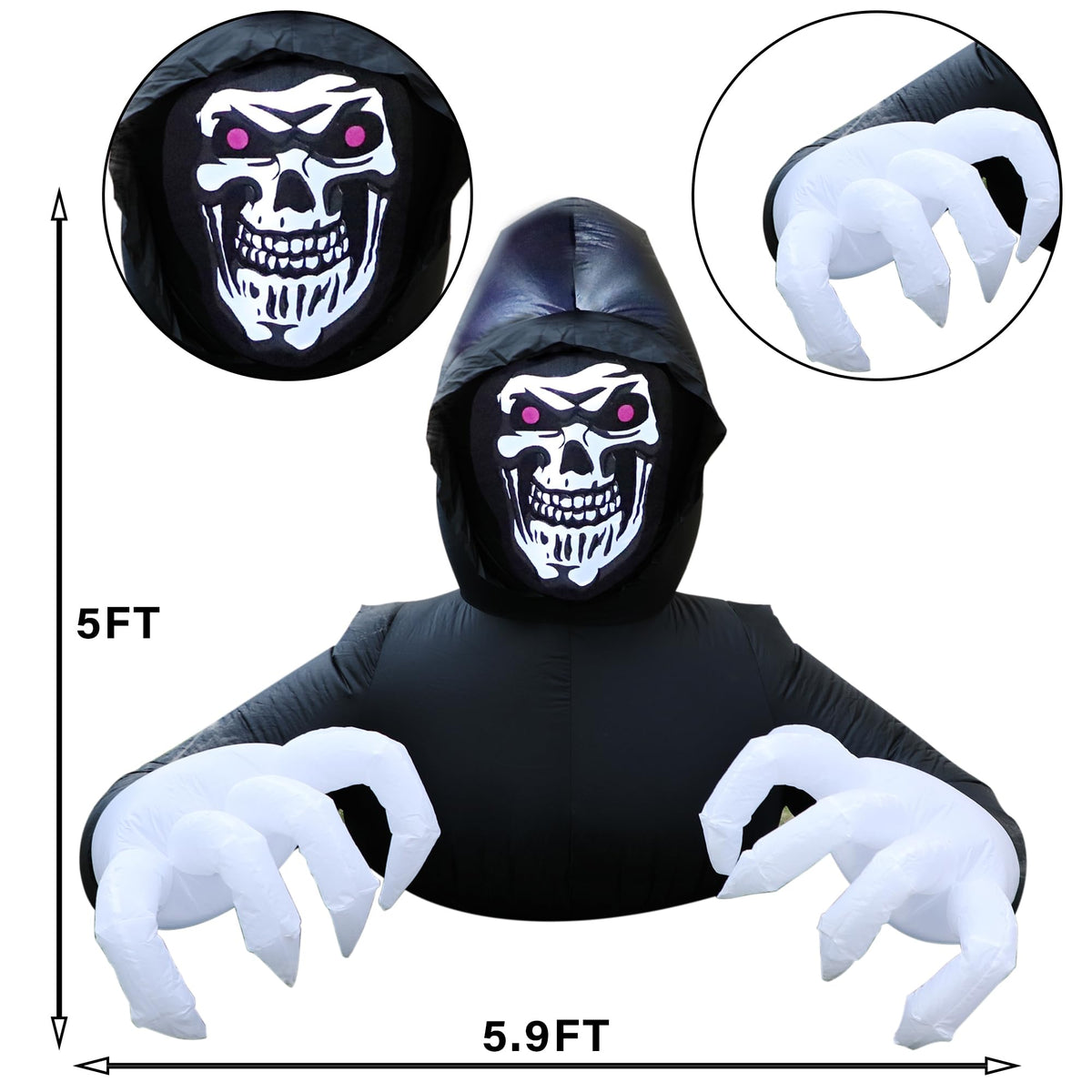 6FT Halloween Inflatable Decorations Outdoor O858791