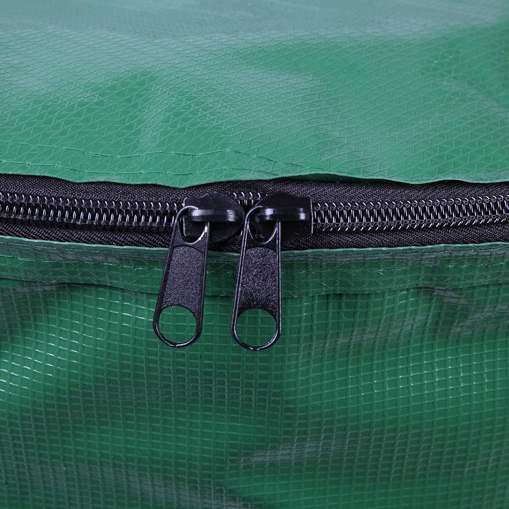 Collapsible 50 Gallon Green Rain Barrel Q907778