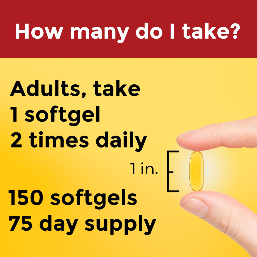 Omega 3 6 9 Supplements 150 Softgels C878161