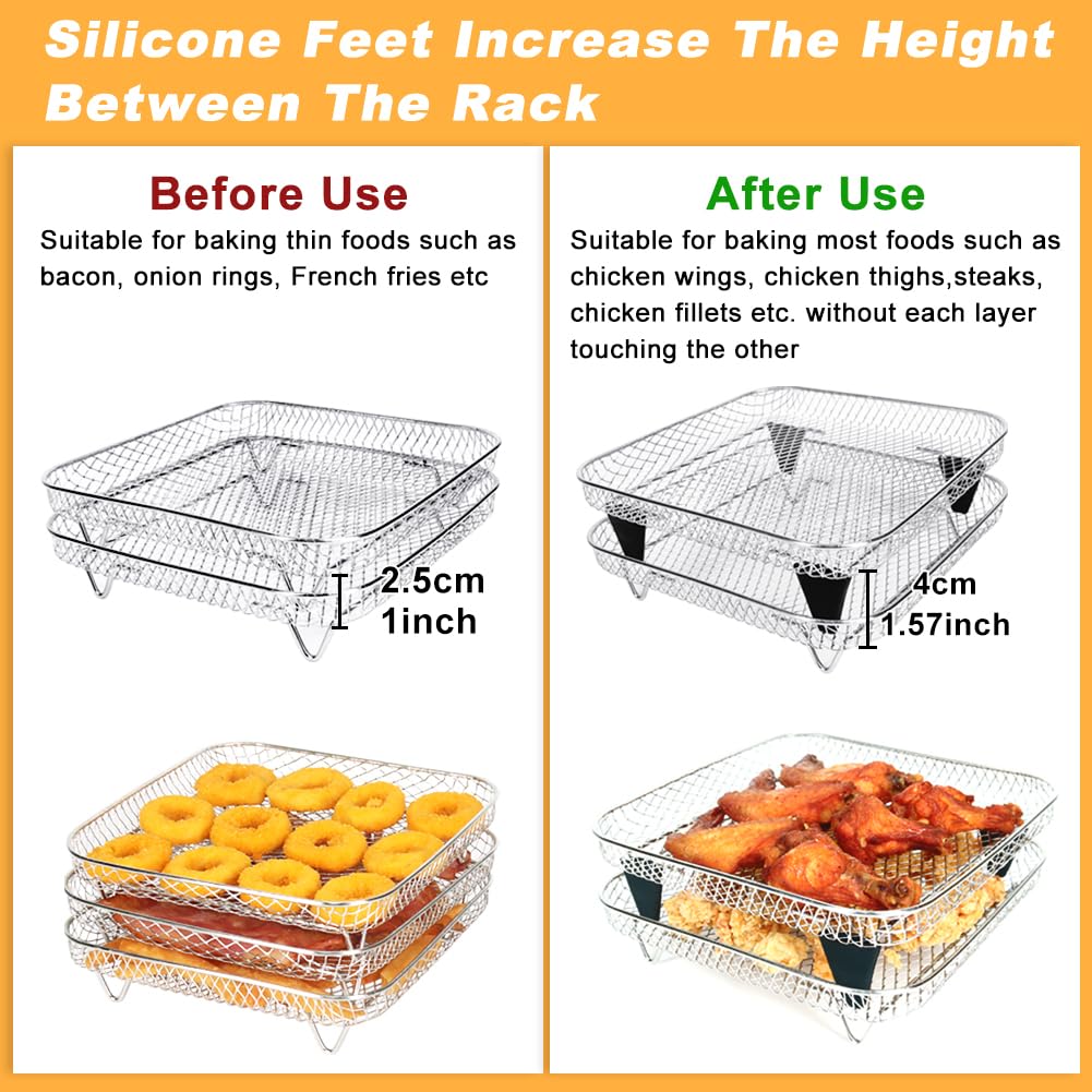 7 inch Square Air Fryer Rack E322957